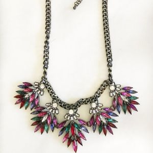 NWOT Multicolor Statement Necklace ,